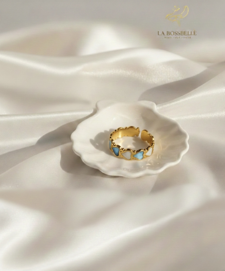 Signature heart ring